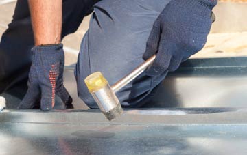 Norham West Mains metal flat roofing repairs