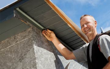 soffit installation Norham West Mains